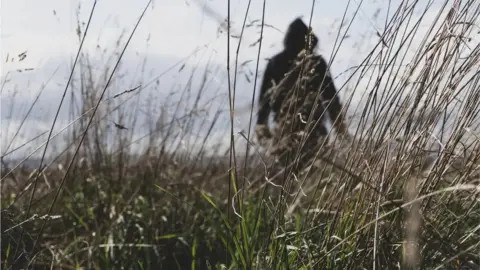 Getty Images Figure in the countryside