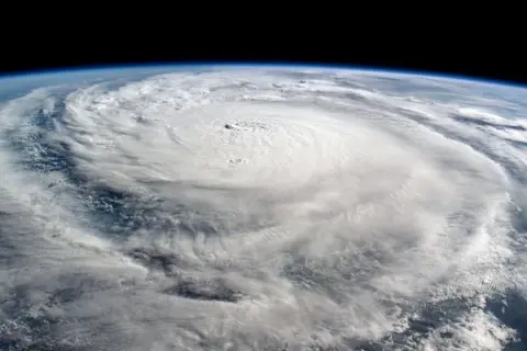 NASA/ISS Image of Hurricane Milton from space